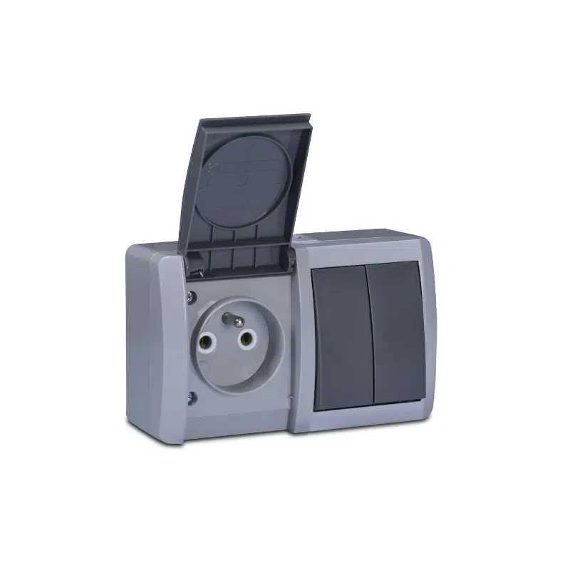 Контакт + ключ сериен пкомоткрит монтаж сив IP54 Nora Mutlusan.png